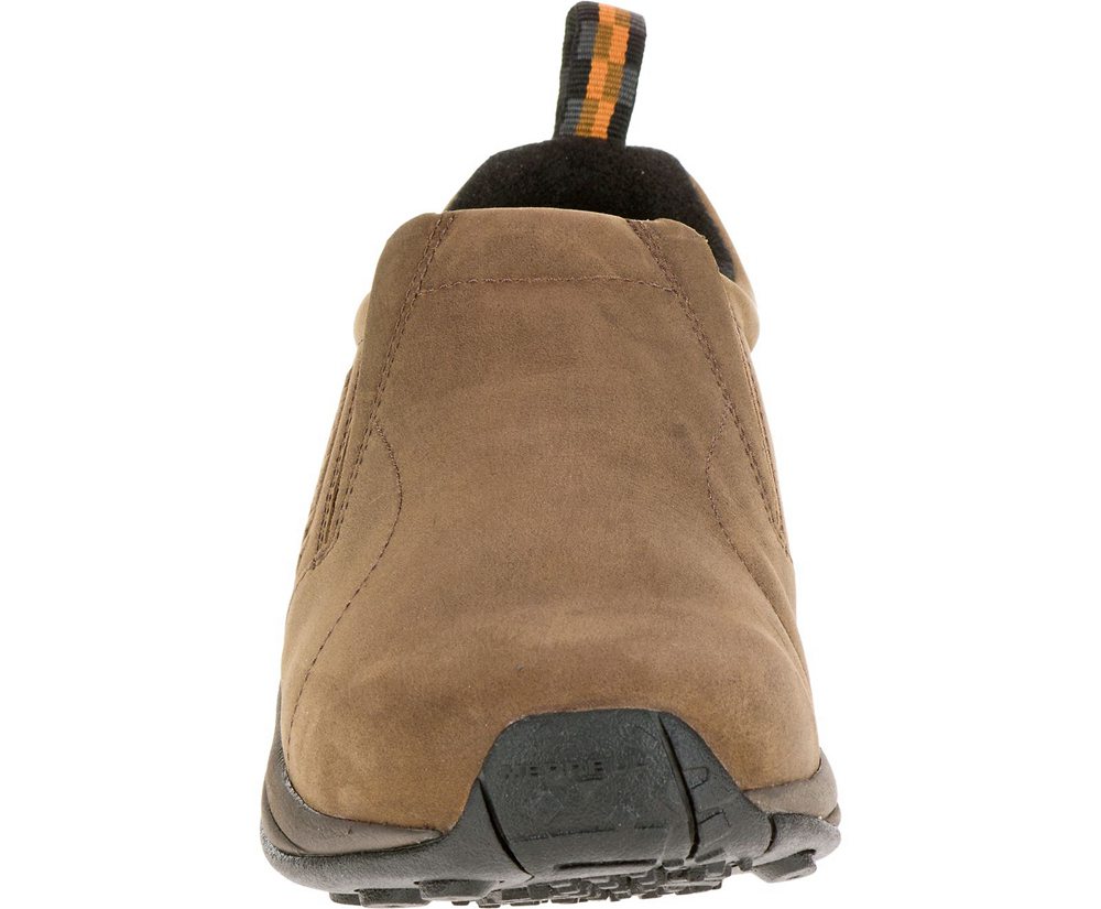 Slip On Homem - Merrell Jungle Moc Nubuck Wide Width - Marrom - UZX589176